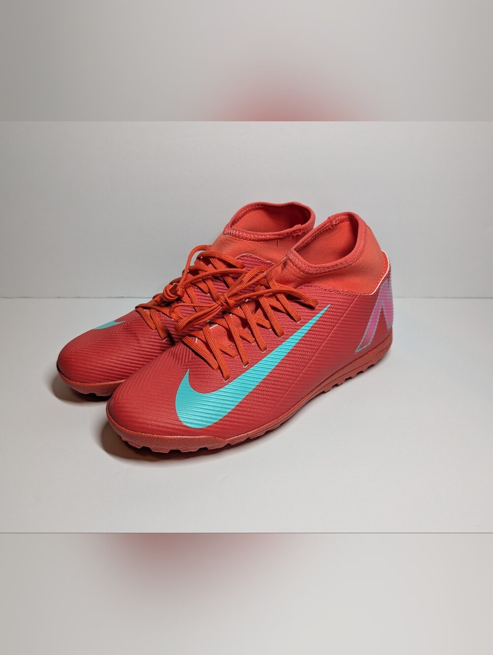 Nike Superfly 10 Club TF Mercurial Turf Soccer Shoes FQ8317-800 Men's Sz 6.5 NEW